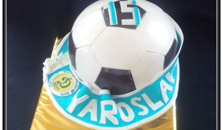 МК Торт Футбольный мяч от alizka