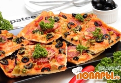 Пицца "Пальчики оближешь"