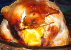 Рецепт: Курица с апельсинами