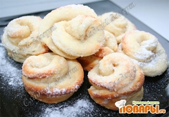 Творожное печенье "Розочки"