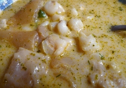 Рецепт: Кальдо дэ патас (бульон из говяжих ножек)