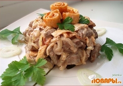 Рецепт: Печеночная фантазия