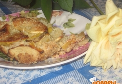 Песочный яблочный пирог