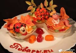 Рецепт: Капкейк лимонный