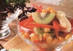 Рецепт: Салат "Светофор"