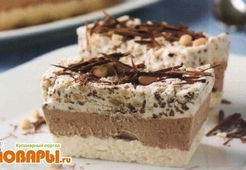 Торт-мороженое с меренгами