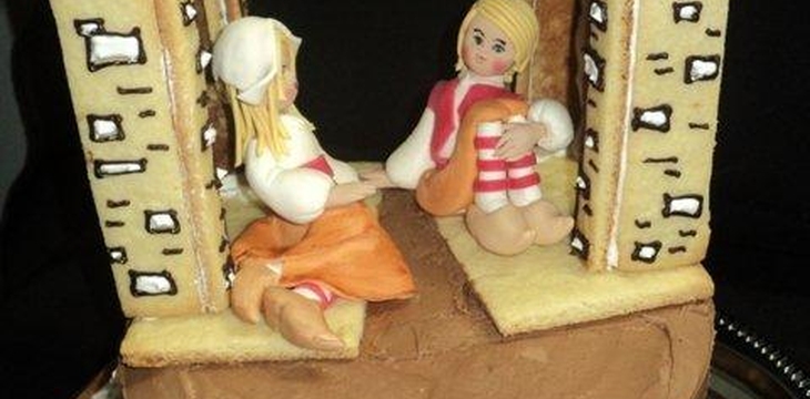 Шаг №3 Торт "Герда и Кай" от serenity