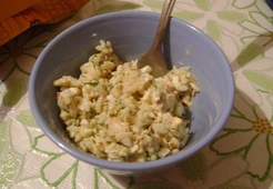 Салат с горбушей