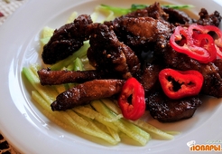 Свинина в кляре по-азиатски