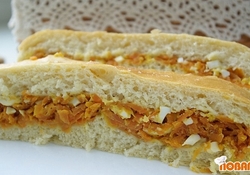 Рецепт: Кулебяки морковные. Бюджетные