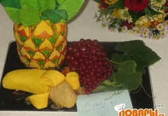 Пирожные "Тропический коктейль"