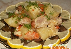 Картошка со свининой "Вкуснее не бывает"