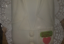 Тортик к "Дню медика" для подруги