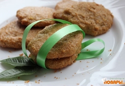 Печенье с соевой мукой и окарой