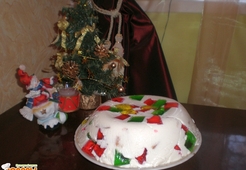 Торт желе Калейдоскоп