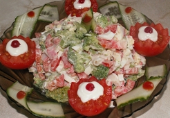 Салат "Морской лес"