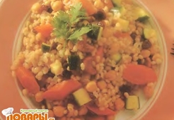 Овощной плов с нутом