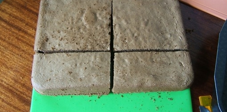 Шаг №1 МК Форма дома без обрезков от Linka