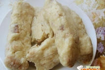 Шаг 5: Колбаски раскатываем до болеее тонкого …