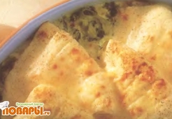 Камбала с тальятелле по-флорентийски