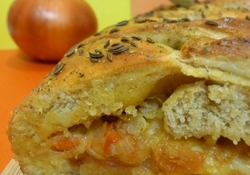 Рецепт: Деревенский хлеб