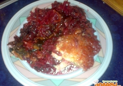 Рецепт: Рыба с овощами