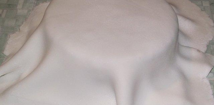 Шаг №1 Торт "Белоснежная сказка" от Вредина 