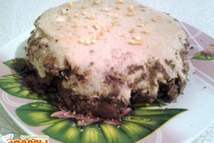 Шаг 2: На дно формы (ничем смазывать …