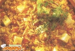 Паэлья с тофу