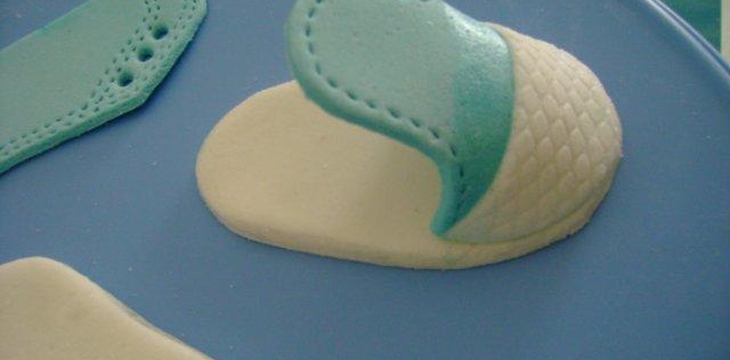 Шаг №6 Кедики из мастики от Annula