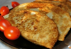 Рецепт: "Настоящие" чебуреки