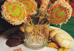 Печенье "Новогодние спиральки"