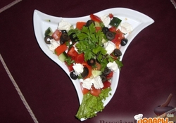 Рецепт: Салат "Греческий" спамера*