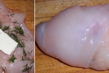 Шаг 1: Полагается еще косточка, красиво завернутая …