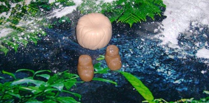 Шаг №1 МК Санта Клаус от Annula