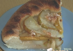 Рецепт: Пирог яблочно-грушевый в карамели