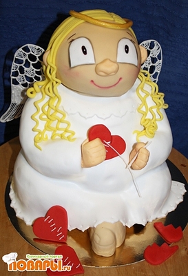 Фото «Торт "Ангельская работенка" от Изюмина»