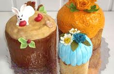 Как украсить пасхальную выпечку