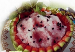 Шербет в арбузе 