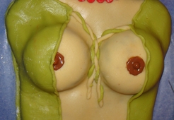 Торт " Грудки"