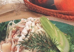 Рецепт: Салат с лососем