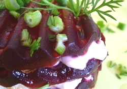 Рецепт: Свекольный "Наполеон"