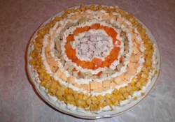 Рецепт: Салат "Восторг"