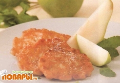 Оладьи фруктовые