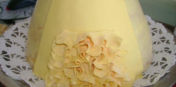 Шаг №6 МК Торт Кукла Братц 2 от Annula