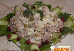 Рецепт: Салат "Золотое руно"