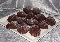 Рецепт: Шоколадные мадленки