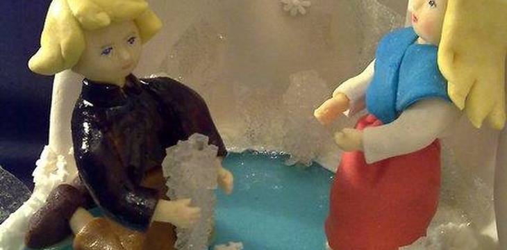 Шаг №5 Торт "Снежная королева" от timonich