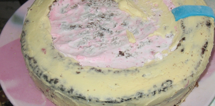 Шаг №1 MK Торт Корзинка с яблочными розами от best