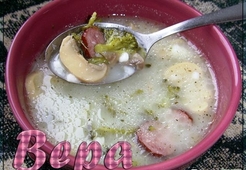 Суп с плавлеными сырками